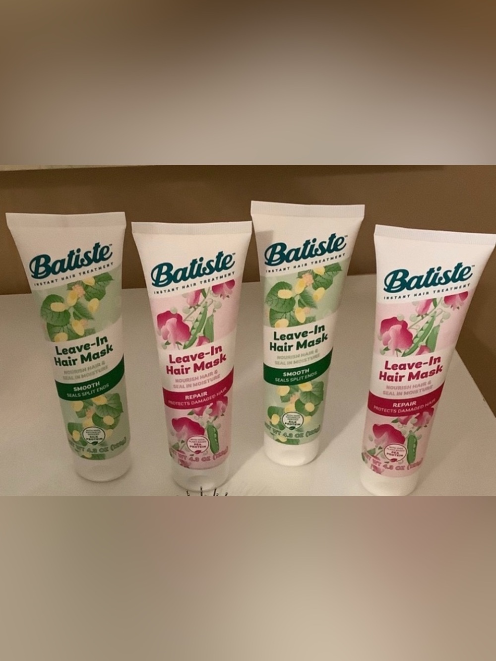Batiste Leave-In Hair Mask 4pcs, New No Box